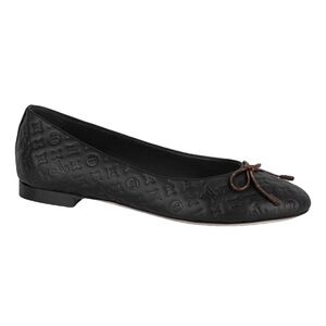 Louis Vuitton Black and Brown Flats